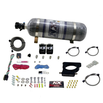 compare product Nitrous Express GM LS 78mm 3-Bolt Nitrous Plate Kit (50-350HP) w/12lb Composite Bottle