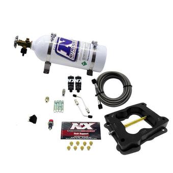 compare product Nitrous Express Q-Jet/Holley Spread Bore Hitman Nitrous Kit (100-150-200HP) w/5lb Bottle