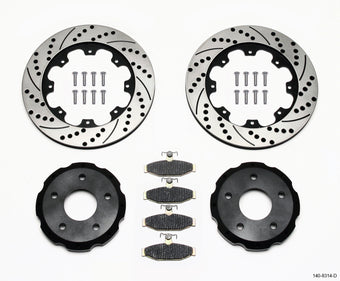 compare product Wilwood Pro-Matrix Rear Kit Drilled 88-96 Corvette C4