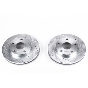 compare product Power Stop 92-01 Toyota Camry Front Evolution Drilled & Slotted Rotors - Pair