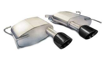 compare product Corsa 2011-2015 Cadillac CTS Coupe V 6.2L V8 Black Sport Axle-Back Exhaust