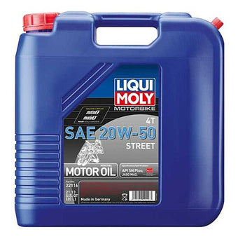 compare product LIQUI MOLY 20L Motorbike 4T SAE 20W50 Street