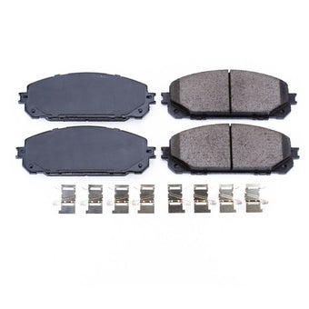 compare product Power Stop 14-20 Jeep Cherokee Front Z17 Evolution Ceramic Brake Pads w/Hardware