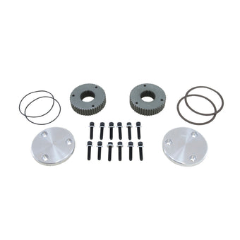 compare product Yukon Gear Hardcore Drive Flange Kit For Dana 60 / 30 Spline Outer Stubs. Non-Engraved Caps