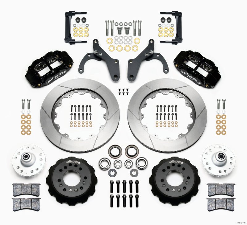 Wilwood Narrow Superlite 6R Front Hub Kit 14.00in 59 - 64 Chevy Impala / 63 - 64 Corvette - My Store