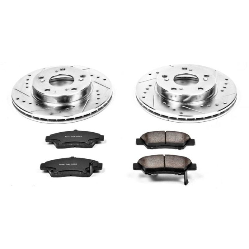 Power Stop 11 - 15 Honda CR - Z Front Z23 Evolution Sport Brake Kit - My Store