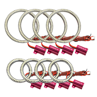 compare product Oracle Vector Jeep Wrangler JK Grille LED Halo Kit - White