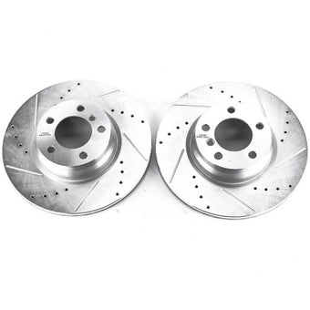 compare product Power Stop 14-15 BMW 228i Front Evolution Drilled & Slotted Rotors - Pair