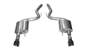 compare product Corsa 2015-2017 Ford Mustang GT 5.0 3in Axle Back Exhaust Black Dual 4.5in Tip Sport