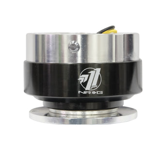 compare product NRG Quick Release Gen 1.5 - Silver Body / Black Chrome Ring