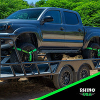 Rhino USA Lasso Straps; Basket Straps - Black - My Store