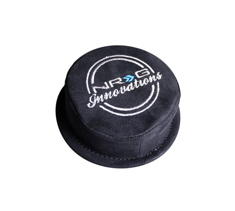 NRG Reinforced Steering Wheel (380mm) Nascar/ Alcantara 3 Spoke w/ NRG Logo/ Removable Crushed Pad - My Store
