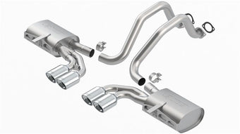 compare product Borla 97-04 Chevrolet Corvette 5.7L 8cyl Touring SS Catback Exhaust
