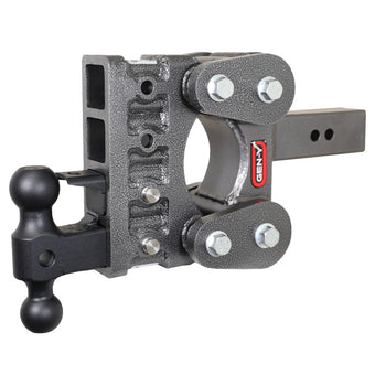 compare product Gen-Y The Boss Torsion-Flex 2.5in Shank 5in Drop 16K Hitch w/GH-051 Dual-Ball/GH-032 Pintle Lock
