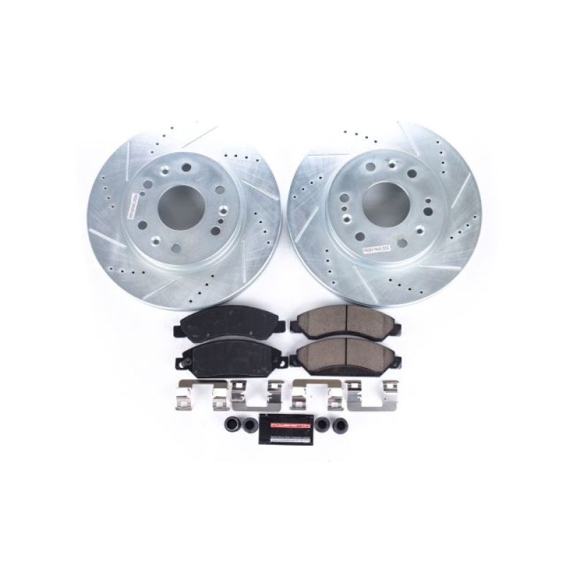 Power Stop 07 - 08 Cadillac Escalade Front Z23 Evolution Sport Brake Kit - My Store