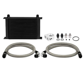 compare product Mishimoto Universal 25 Row Oil Cooler Kit (Black Cooler)