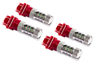 compare product Diode Dynamics 07-13 GMC Sierra 1500 Rear Turn/Tail Light LED 3157 Bulb XP80 LED - Red Set of 4