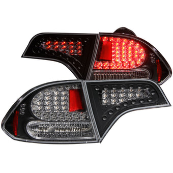 compare product ANZO 2006-2011 Honda Civic LED Taillights Black