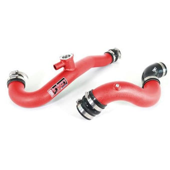 compare product Injen 15-19 Ford Mustang 2.3L EcoBoost Aluminum Intercooler Piping Kit - Wrinkle Red