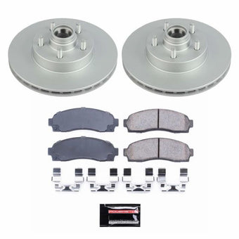 compare product Power Stop 10-11 Ford Ranger Front Z17 Evolution Geomet Coated Brake Kit