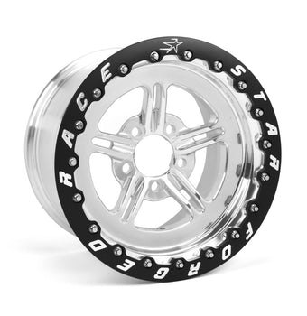 compare product Race Star 63 Pro Forged 15x10 SBL Sportsman 5x4.75 BC / 6.00in. BS Wheel - Polished