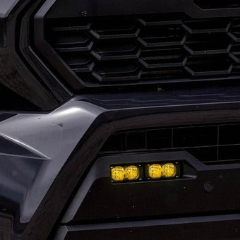 compare product Baja Designs 2024+ Toyota Tacoma S2 Sport Dual Fog Pocket Light Kit - Baja Amber