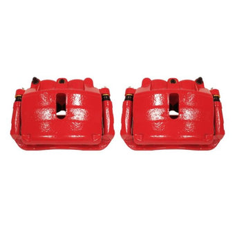 compare product Power Stop 2009 Ford F-150 Front Red Calipers w/Brackets - Pair