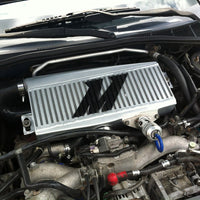 Mishimoto Subaru 02 - 07 WRX/04 - 07 STi Top - Mount Intercooler Kit - Silver/Black Hoses - Not For iRHD - My Store