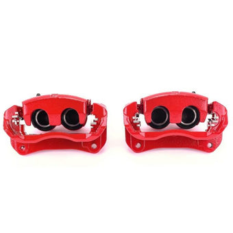 compare product Power Stop 10-18 Lexus RX350 Front Red Calipers w/Brackets - Pair