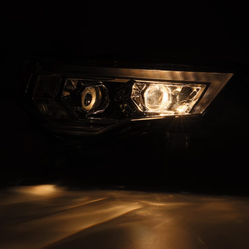 AlphaRex 14 - 22 Toyota 4Runner PRO - Series Projector Headlights Black w/Seq. Sig. + DRL - My Store