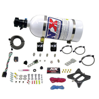compare product Nitrous Express 96-04 Ford Mustang 4.6L 2 Valve Nitrous Plate Kit w/10lb Bottle
