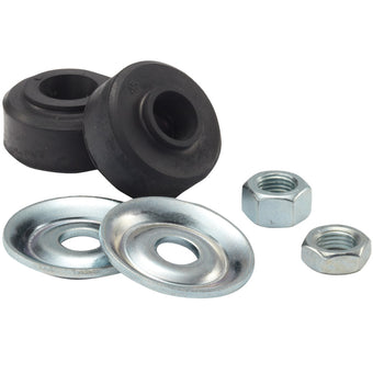compare product QA1 Stud Top Bushing Kit w/Jam Nuts - 5/8in & 7/8in Hole Bushings