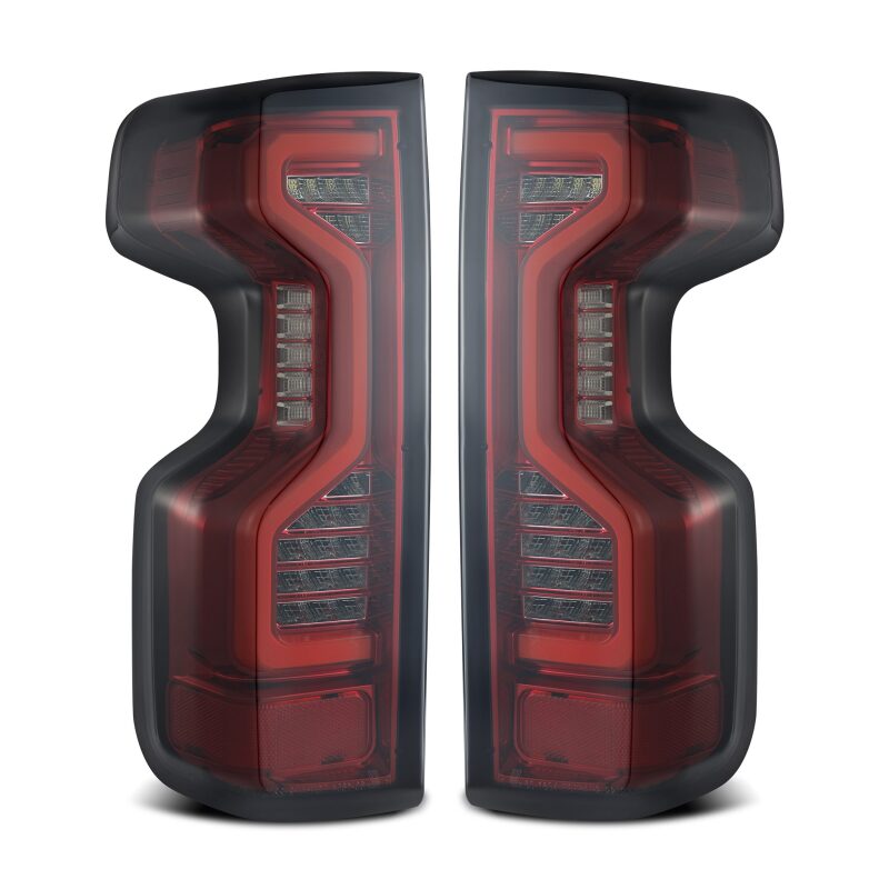 AlphaRex 19 - 23 Chevrolet Silverado 1500/2500HD/3500HD PRO - Series LED Tail Lights Red Smoke - My Store