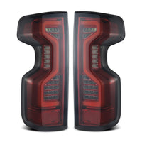 AlphaRex 19 - 23 Chevrolet Silverado 1500/2500HD/3500HD PRO - Series LED Tail Lights Red Smoke - My Store