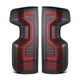 AlphaRex 19 - 23 Chevrolet Silverado 1500/2500HD/3500HD PRO - Series LED Tail Lights Red Smoke - My Store