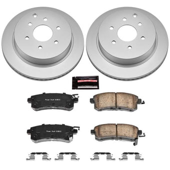 compare product Power Stop 11-13 Infiniti QX56 Rear Z17 Evolution Geomet Coated Brake Kit