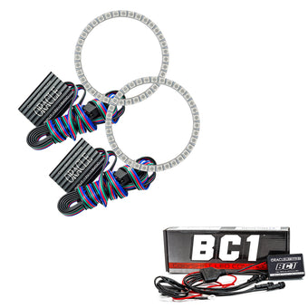 compare product Oracle Dodge Charger 11-14 Projector Halo Kit - ColorSHIFT w/ BC1 Controller