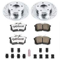 Power Stop 99 - 04 Audi A6 Quattro Rear Z26 Street Warrior Brake Kit - My Store