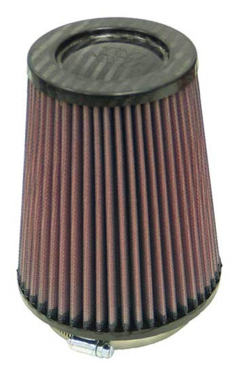 compare product K&N Round Tapered Universal Air Filter 4in Flange ID x 5.375 Base OD x 4in Top OD x 6.5in H