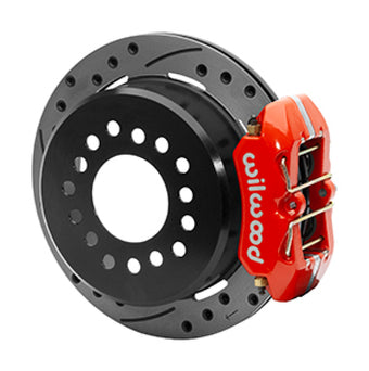 compare product Wilwood Dynapro Low-Profile 11.00in P-Brake Kit Dust Seal 2.36in Offset - Drilled Red