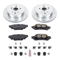 Power Stop 14 - 15 Lexus IS250 Rear Z23 Evolution Sport Brake Kit - My Store