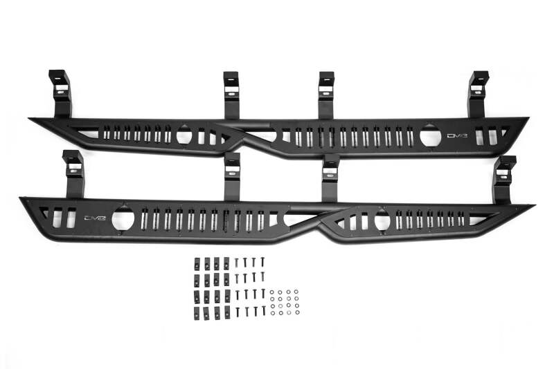 DV8 Offroad 23 - 24 Chevy Colorado OE Plus Side Steps - Black Steel - My Store