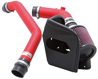 compare product K&N 08-09 Mitsubishi Evo X Wrinkle Red Typhoon Short Ram Intake