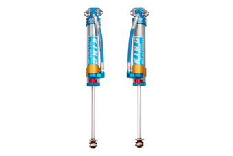compare product King Shocks 07-18 Jeep Wrangler JK Rear 2.5 Dia Piggy Hose Res Shocks 3-5in Lift w/Adjuster (Pair)