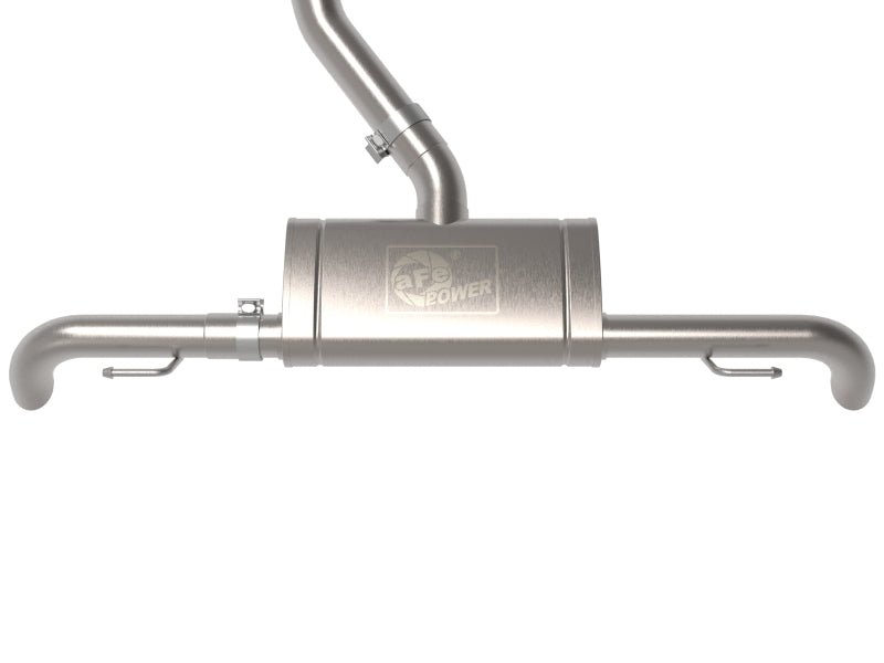 aFe MACH Force - Xp 17 - 21 Audi Q5 L4 - 2.0L (T) 3in to 2.5in Stainless Steel Cat - Back Exhaust System - My Store