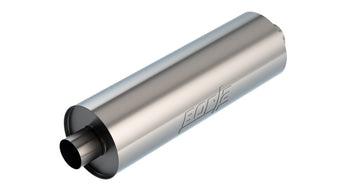 compare product Borla Specialty Muffler 3in Center In/Out 7.75in Dia. 24in Body 29in OAL Touring Un-Notched