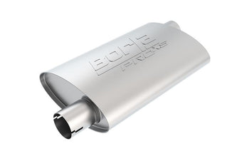 compare product Borla Universal Pro-XS Muffler Oval 2.5in Inlet/Outlet Offset/Offset Notched Muffler