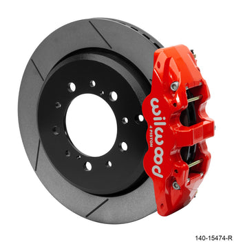 compare product Wilwood AERO4 Rear Truck Kit 14.50in Red 2008-2015 Toyota Land Cruiser (J200) w/ Lines