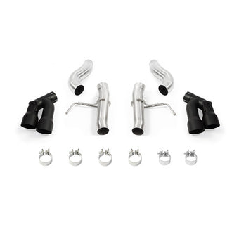 compare product Mishimoto 2016+ Chevrolet Camaro 2.0T Quad-Tip Race Axle-Back Exhaust w/ Black Tips
