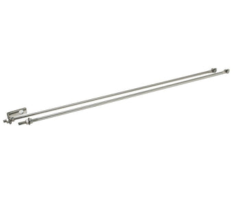 compare product Kentrol 72-86 Jeep CJ Strut Rod Kit - Polished Silver